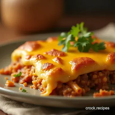 The Ultimate Pillsbury Crescent Roll Taco Bake Recipe Recipe Card