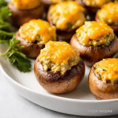 Stuffed Mushrooms A Perfect Appetizer Cheesy Easy