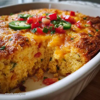 Jiffy Mexican Cornbread Recipe: Moist Cheesy Bake