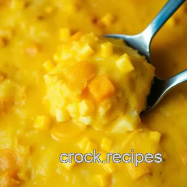 Easy & Cheesy Sweet Corn Casserole Delight: My Family's Favorite Recipe Recipe Card