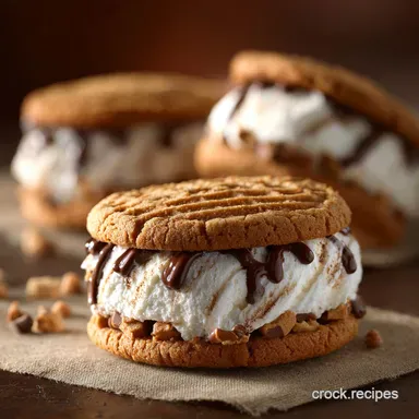 Chewy Malted Milk Cookie Ice Cream Sandwiches Homers Dream Treat Recipe Card