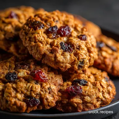 Wholesome Chewy Oatmeal Breakfast Cookies Ready in 35 Mins Recipe Card