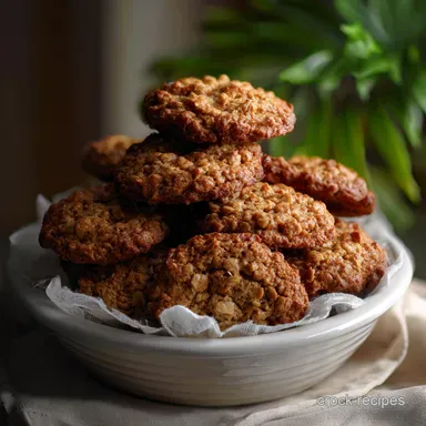Chewy Oatmeal Cookies Recipe Soft Thick Oatmeal Co - Best Ever Recipe Card