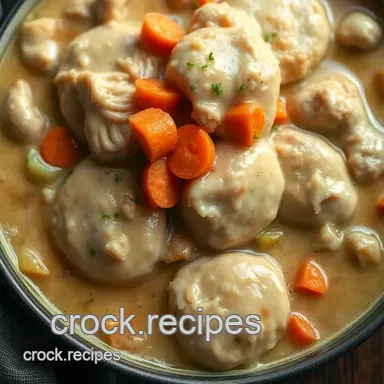 My Grandma's Easy Chicken and Dumplings with Bisquick: A Cozy Classic! Recipe Card