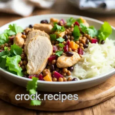 Add to favourite + Print Chicken & beetroot lentil salad By Ailsa Burt: Make Two Meals in One! Recipe Card
