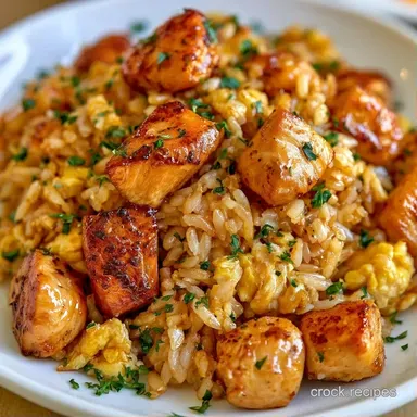 Chicken Fried Rice in 20 Minutes Recipe Card