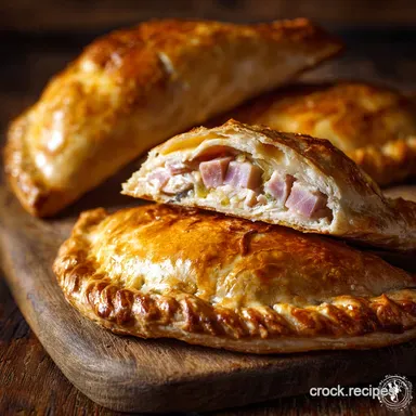 Chicken leek and ham pasties The Best Homemade Pasty Recipe