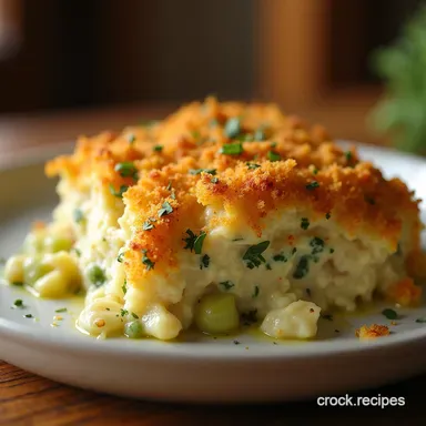 The Best Creamy Chicken Leek Bake Comforting Casseroles Recipe Card