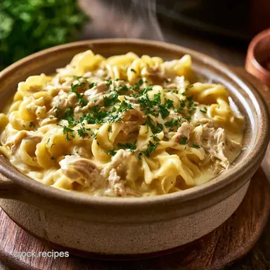6 Crockpot Chicken and Noodles: Creamy & Classic
