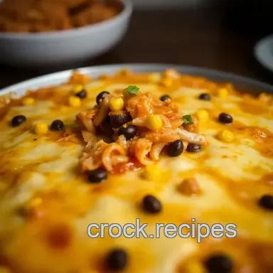 Cheesy Chicken Tortilla Casserole: My Family's Go-To Comfort Dish Recipe Card