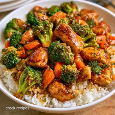Chinese Rice Bowl in 25 Minutes Recipe Card