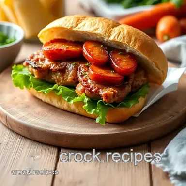 How to Make the Best Cooked Chorizo & Chicken Liver Gourmet Sandwich Recipe Card