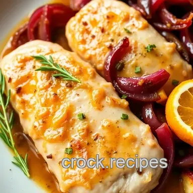 Add to favourite + Print Citrus-spiked chicken with roasted red onions By Lesley Waters - A Refreshing Low-Fat Dinner