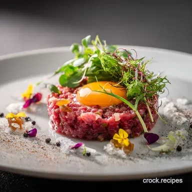 Beef Tartare: Classic Steak Tartare Recipe Made Simple Recipe Card