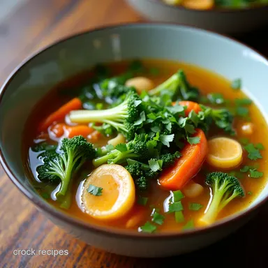 The Golden Broth Easy Healthy Chinese Vegetable Soup Recipe