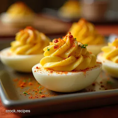 The Perfect Creamy Deviled Eggs Recipe for Any Picnic Recipe Card