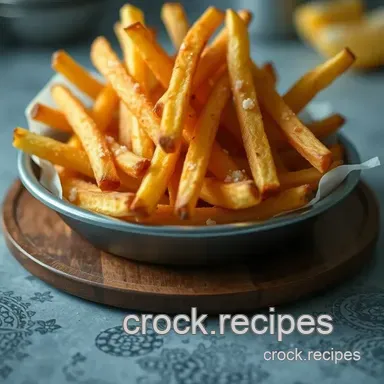 How to Make Homemade Fries: Classic Crispy Fries Recipe You’ll Love Recipe Card