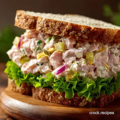Ham Salad Classic Recipe for the Best Deli Sandwich Filling Recipe Card