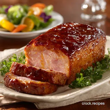 Ham Loaf Recipe The Moist Classic with Sticky Brown Sugar Glaze Recipe Card