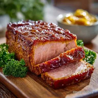 Ham Loaf Recipe The Moist Classic with Sticky Brown Sugar Glaze