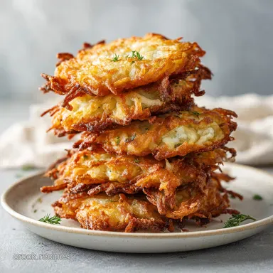 Treasured Hanukkah Tradition Latkes for 24 Recipe Card