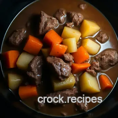 Comforting Pressure Cooker Beef Stew: A Hearty Family Favorite Recipe Card