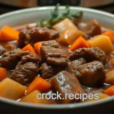 Comforting Pressure Cooker Beef Stew: A Hearty Family Favorite