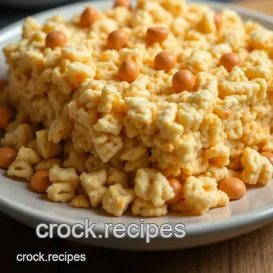 Classic Scotcharoo Recipe: A Sweet & Crunchy Family Favorite Recipe Card