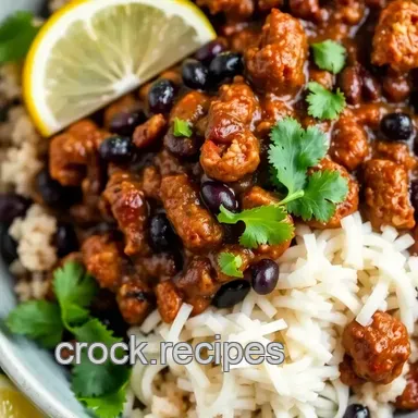 Cook Turkey Tinga: Easy Black Bean Delight - A Flavorful Family Favorite Recipe Card