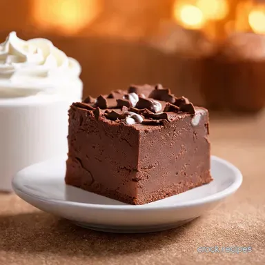 Cool Whip Fudge 4Ingredient NoBake Magic Recipe Card