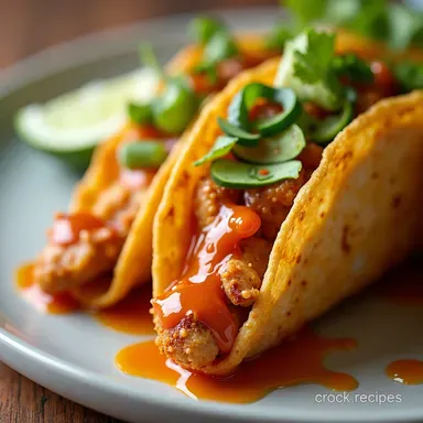 Proper Crispy Copycat Applebees Chicken Wonton Tacos with ChiliLime Glaze