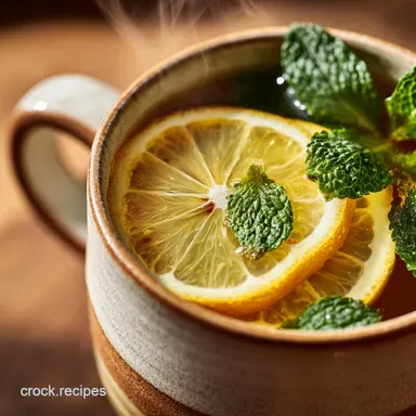 Copycat Starbucks Medicine Ball Tea Soothing Honey Citrus Mint Recipe Recipe Card