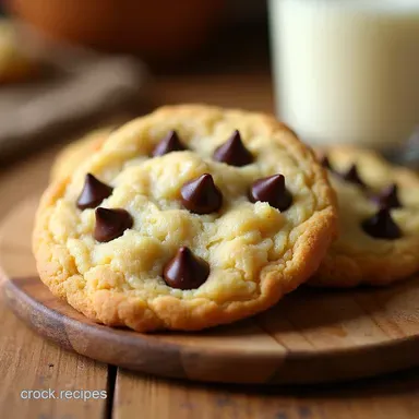 Secretly Silky Cottage Cheese Chocolate Chip Cookies Recipe Card