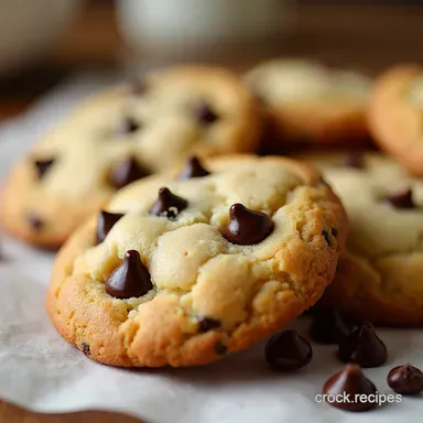 Secretly Silky Cottage Cheese Chocolate Chip Cookies