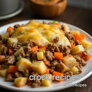Cottage Pie presentation