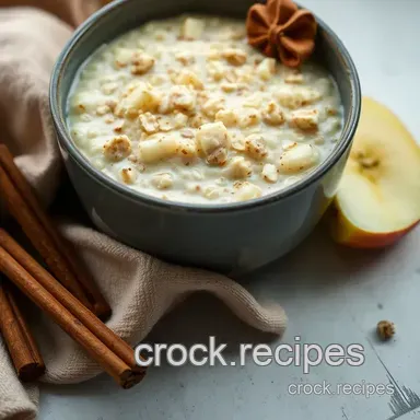 Cozy Apple Cinnamon Overnight Oats: A Wholesome Morning Delight Recipe Card