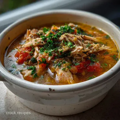 Slow Cooker Crack Chicken Soup Recipe: Velvety Finish