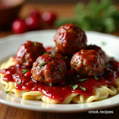 Cranberry Glazed Meatballs My Familys Holiday Fave Recipe Card
