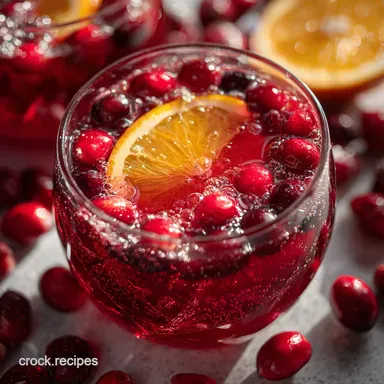 Cranberry Orange Christmas Punch: Zesty & Crisp Recipe Card