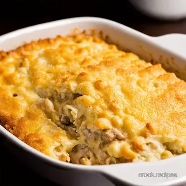 Amish Country Casserole Creamy Comfort Food Perfection Recipe Card