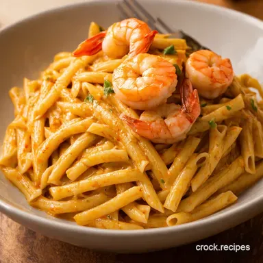 Creamy Cajun Shrimp Pasta Recipe Taste of Louisiana Recipe Card