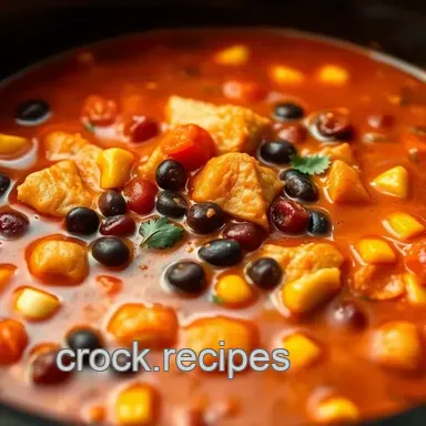 Comforting Chicken Enchilada Soup in a Crock Pot: My Family&#039 s Favorite