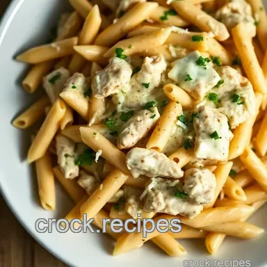 How to Make the Ultimate Creamy Crack Chicken Penne Pasta Recipe Card