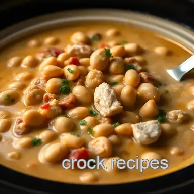 White Chicken Chili Crockpot: Creamy Comfort Made Easy!