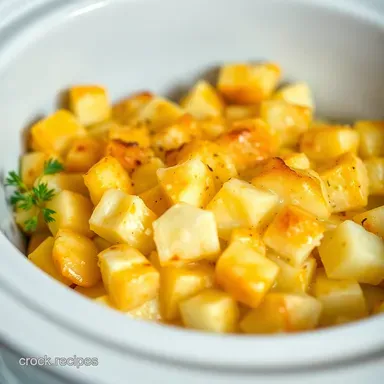 Crockpot Scalloped Potatoes: Easiest Comfort Food Ever! Recipe Card
