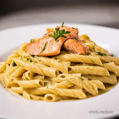 Creamy Dreamy Salmon Pasta Ready in 30 My GoTo Recipe Recipe Card