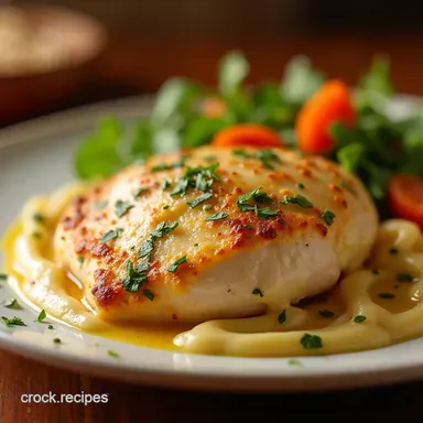 UltraCreamy Garlic Parmesan Chicken Ready in 30 Mins Recipe Card