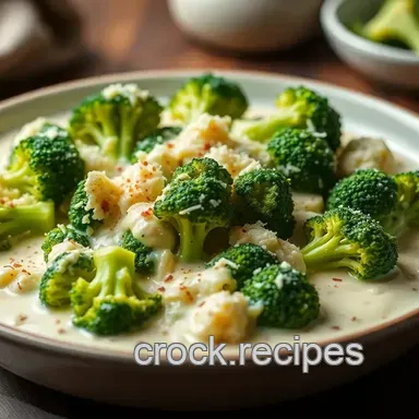 Creamy Garlic Parmesan Frozen Broccoli Bake: A Family Favorite Recipe Card