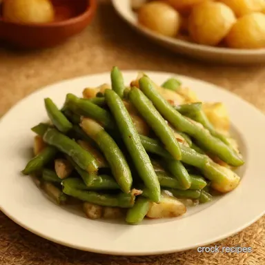 Creamy Ranch Green Beans Potatoes Southern Comfort Recipe Card