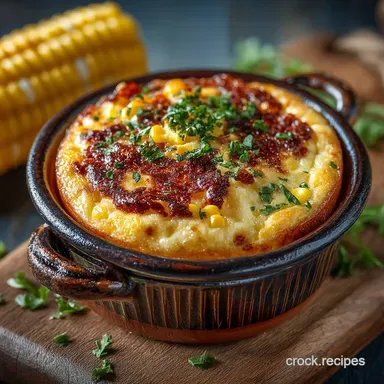 Proper Job Savoury Bavarian German Corn Pudding Maispudding Recipe Card